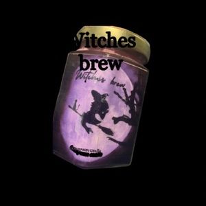 Witches brew candle